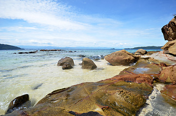 Image showing Beautiful sea view at Sabah island