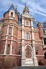 Image showing Sleeping Beauty Castle in Disneyland park in Shanghai