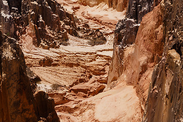 Image showing Ankarokaroka canyon in Ankarafantsika, Madagascar