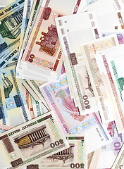 Image showing Belarusian money, close-up