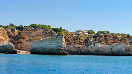 Image showing Prainha in Algarve Portugal