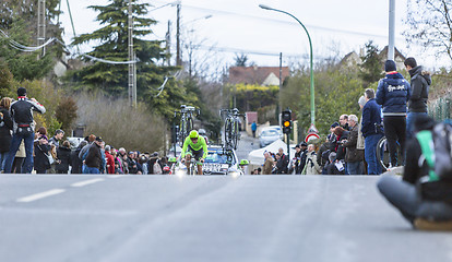 Image showing The Cyclist Wouter Wippert - Paris-Nice 2016