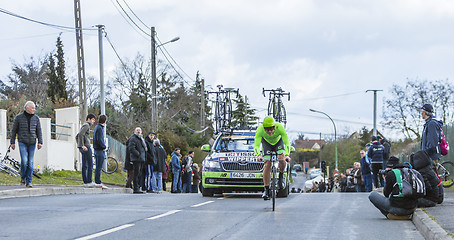 Image showing The Cyclist Wouter Wippert - Paris-Nice 2016