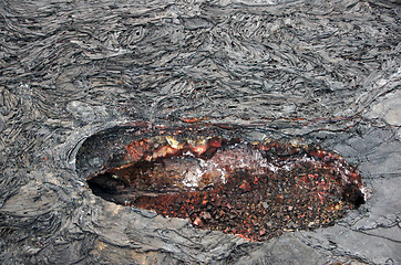 Image showing Lava at Hawaii, United States of America