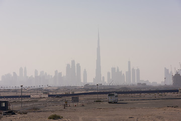 Image showing Panorama Dubai city