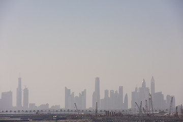 Image showing Panorama Dubai city