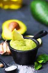 Image showing avocado sauce