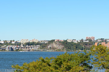 Image showing View across the Hudson River to Weehawken, New Jersey