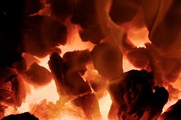 Image showing Fire flames