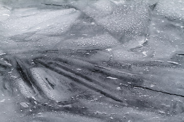 Image showing Frozen lake