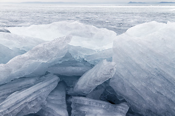 Image showing Frozen lake