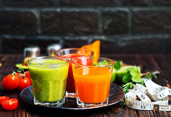 Image showing smoothies
