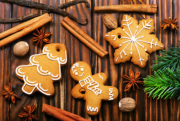 Image showing ginger cookies