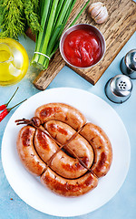 Image showing sausages