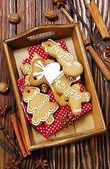 Image showing ginger cookies