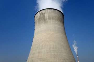 Image showing Cooling towers of  nuclear power plant