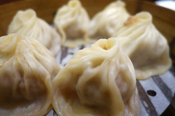 Image showing Traditional soup dumpling Xiao Long Bao