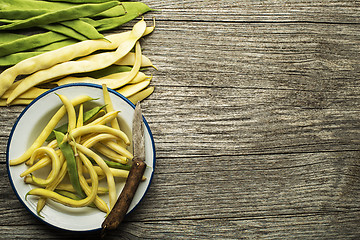 Image showing Green beans