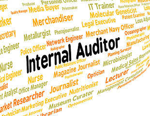 Image showing Internal Auditor Shows Hire Actuary And Recruitment