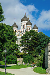 Image showing Alexander Nevsky Cathedral in Tallinn.