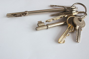 Image showing bunch of keys