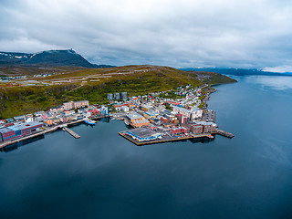 Image showing Hammerfest City, Finnmark, Norway