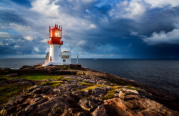 Image showing Lindesnes Fyr Lighthouse, Norway