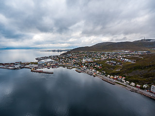 Image showing Hammerfest City, Finnmark, Norway