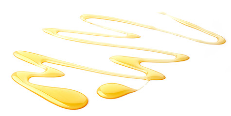 Image showing honey on white background