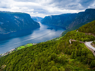 Image showing Beautiful Nature Norway - Sognefjorden.