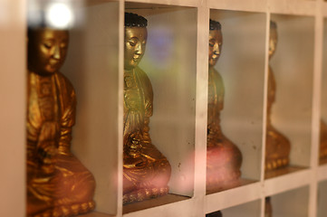 Image showing Buddhas
