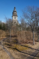 Image showing Naantali Church and Park