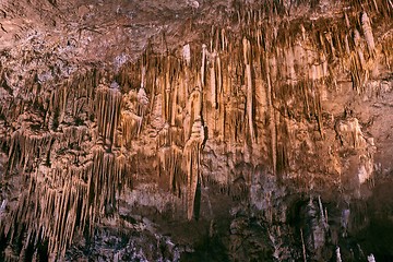 Image showing Limestone Cave Detail