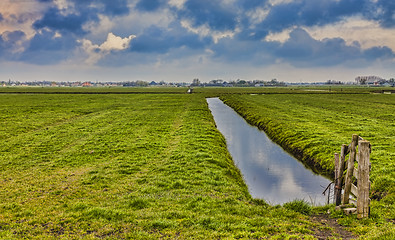 Image showing Rural Dutch Landscape