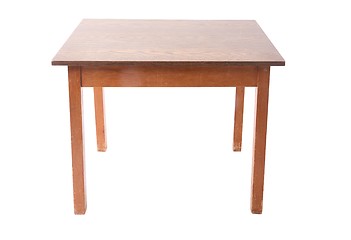 Image showing Small Wooden Tabble