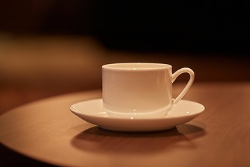 Image showing Coffee cup on table