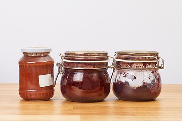 Image showing Jars of Jam