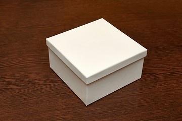 Image showing White gift box