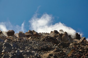 Image showing Steam activity in New Zealand