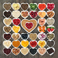 Image showing Health Food for a Healthy Heart