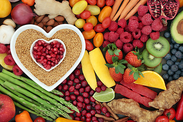 Image showing Health Food for Heart Fitness