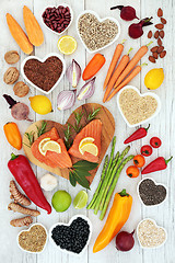 Image showing Health Food for Heart Fitness