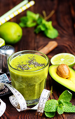 Image showing avocado smoothie