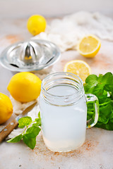 Image showing lemon juice