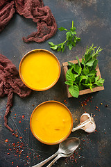 Image showing pumpkin soup