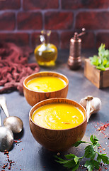 Image showing pumpkin soup