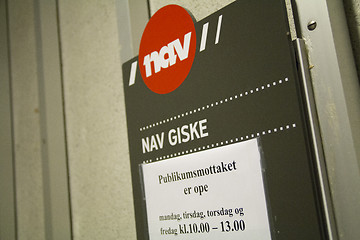 Image showing Nav Door Sign