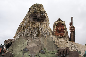 Image showing museum of trolls in Norway Senjatrollet