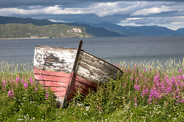 Image showing old boat