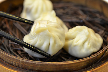 Image showing Traditional soup dumpling Xiao Long Bao